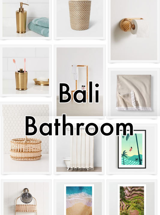 Create a Bali Themed Bathroom