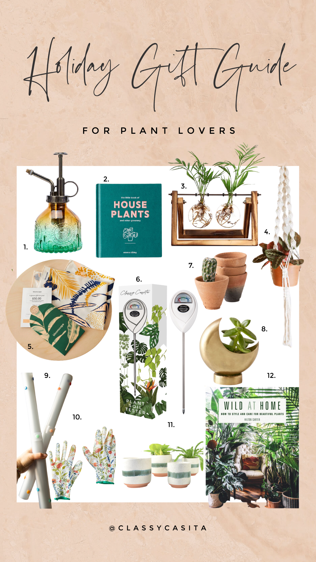 Holiday Gift Guide: For Plant Lovers