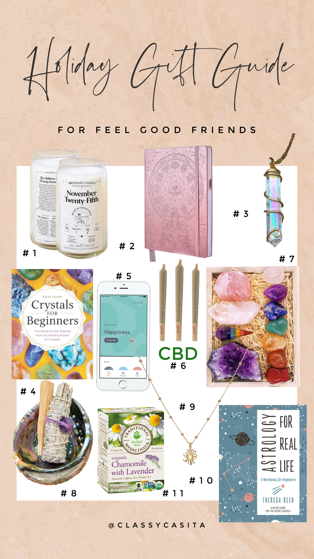 Holiday Gift Guide for Feel Good Friends
