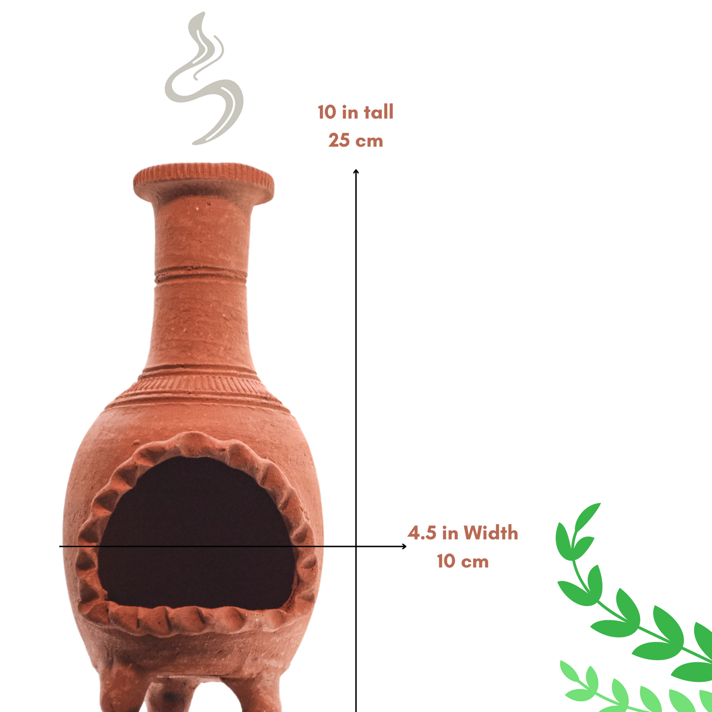 Mini chimney for incense chimenea miniatura para incienso mexican