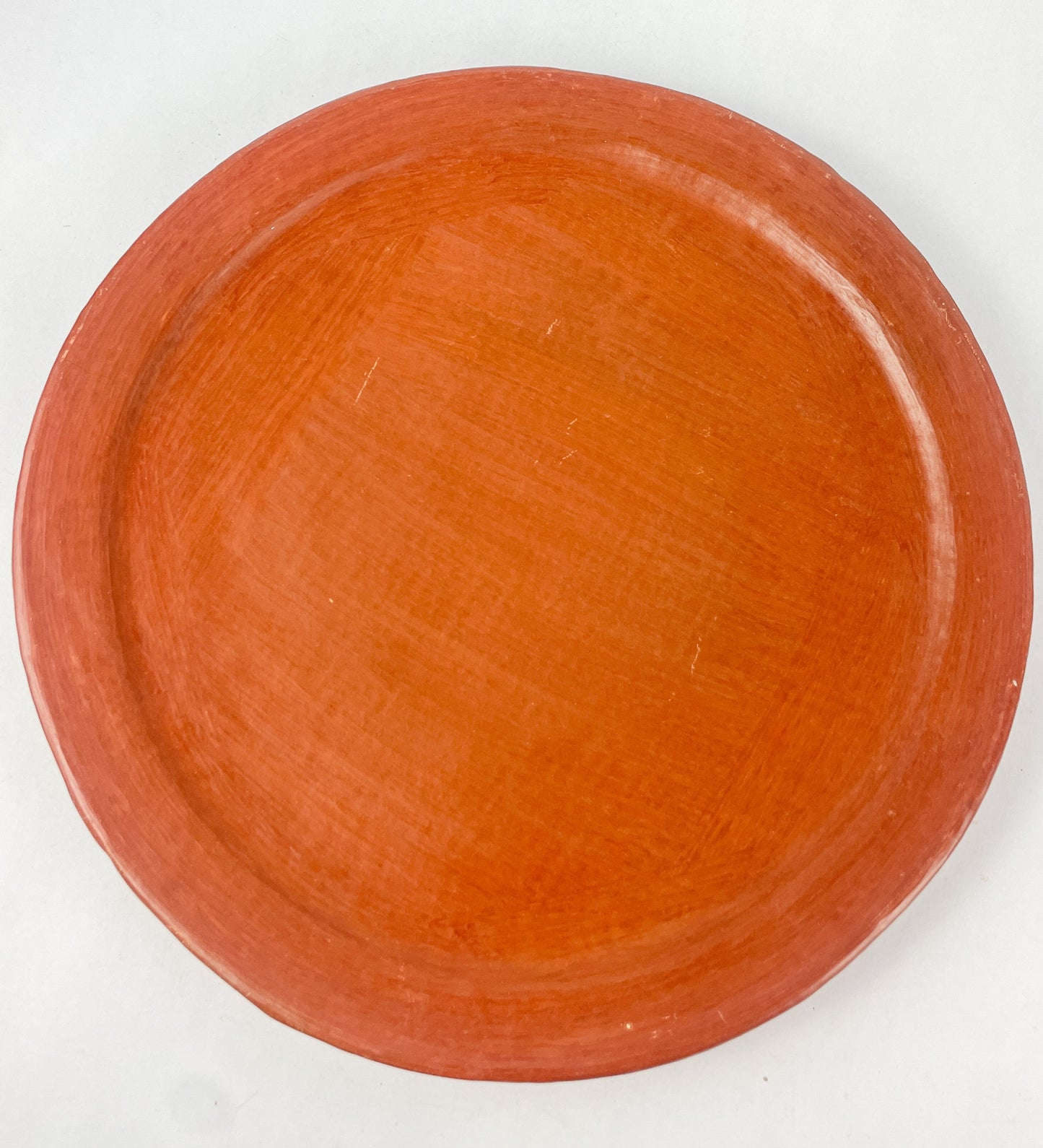 Oaxaca Red Clay Pottery 4Pc Set Plates And Clay Bowls Mexican Red Clay Pottery  San Marcos Tlapazola Red Clay Pottery Plato Barro