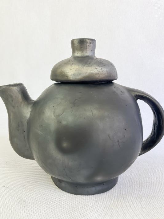 Oaxaca Black Clay Oaxaca Tea Pot – Tetera de Barro Negro