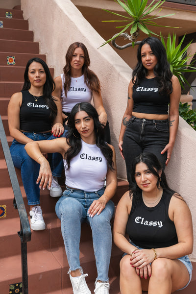 Classy White Tank – Classy Casita