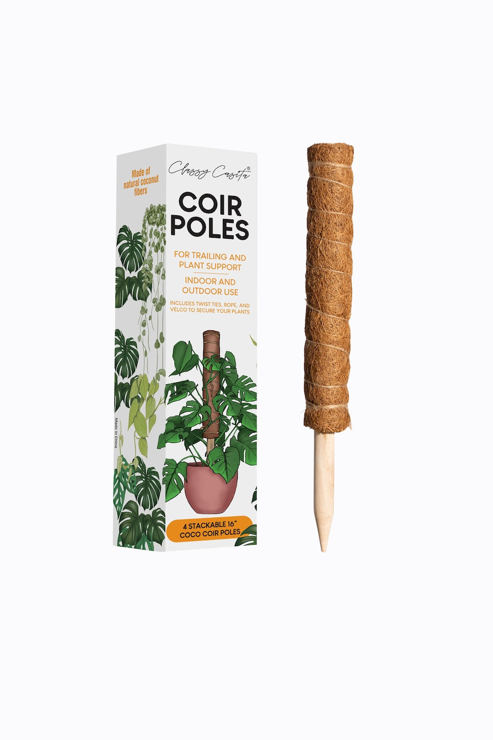 money plant support sticks Shop Coco Coir Poles