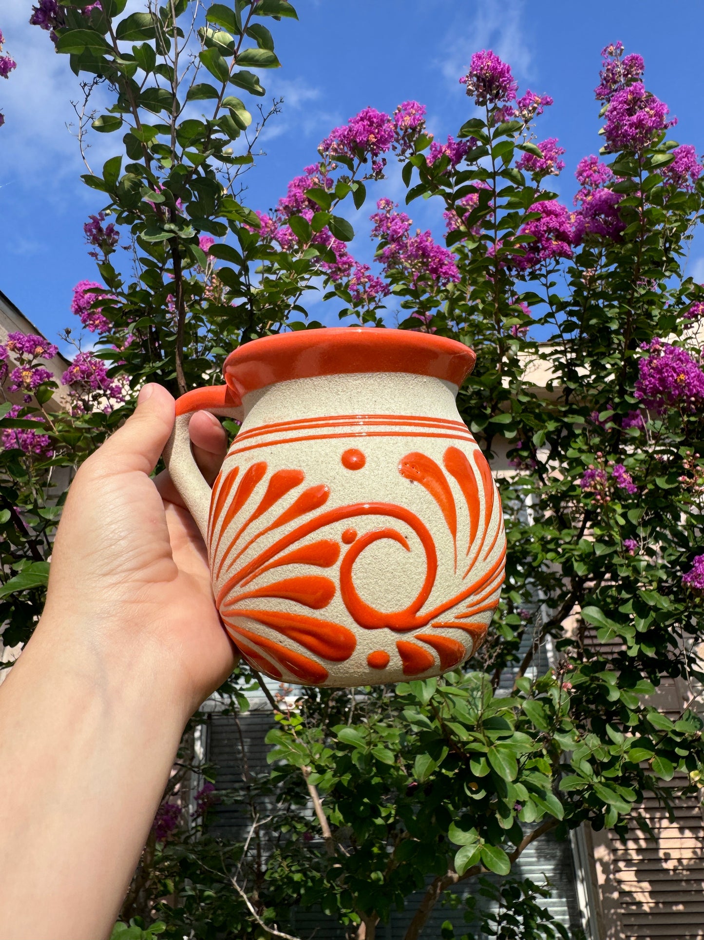 Mexican coffee mug Taza mexican Jarrito