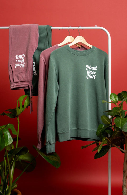 Plantitas & Chill Green Sweatshirt