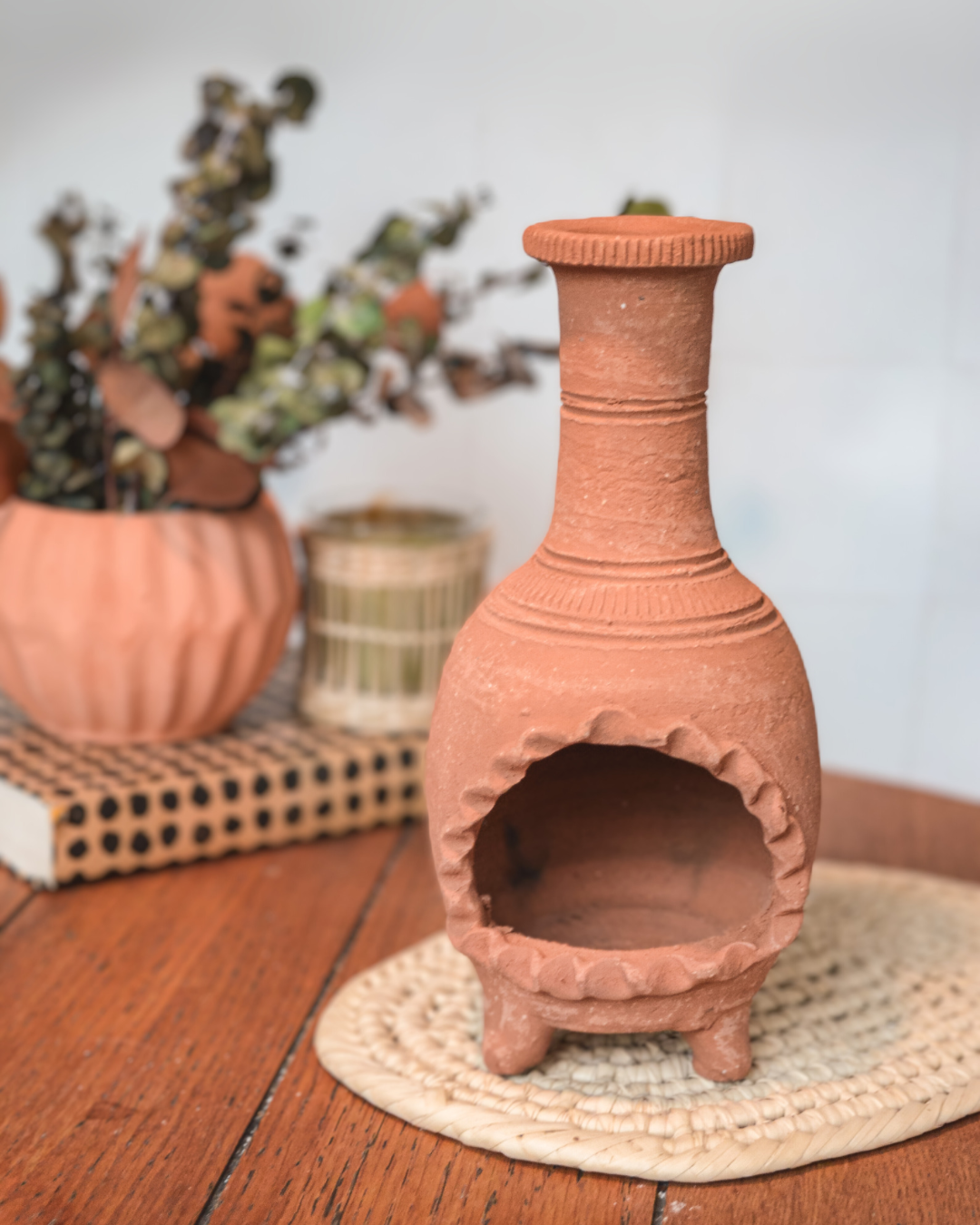 Mini chimney for incense chimenea miniatura para incienso mexican