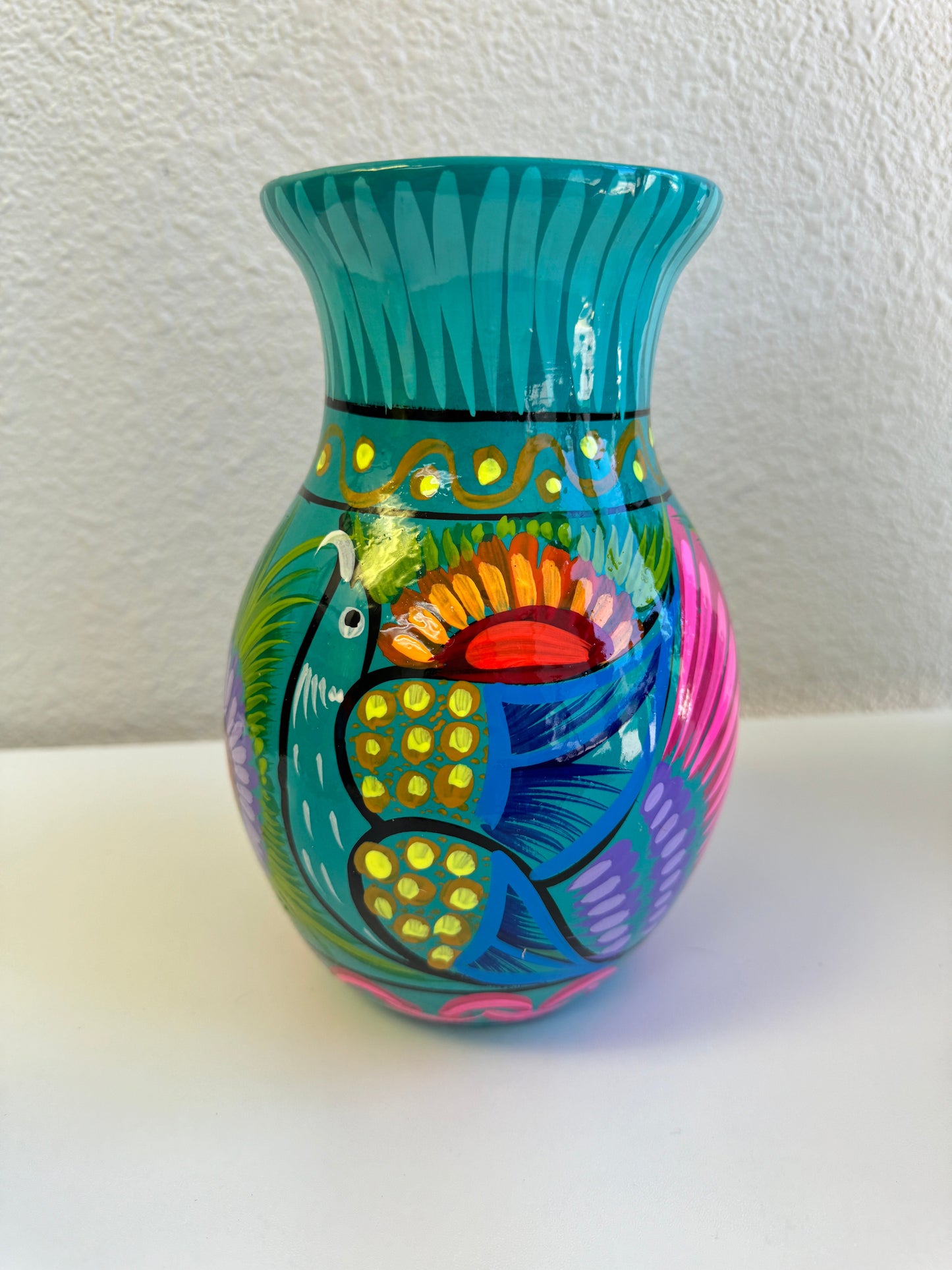 Flower Vase hand made in Mexico
