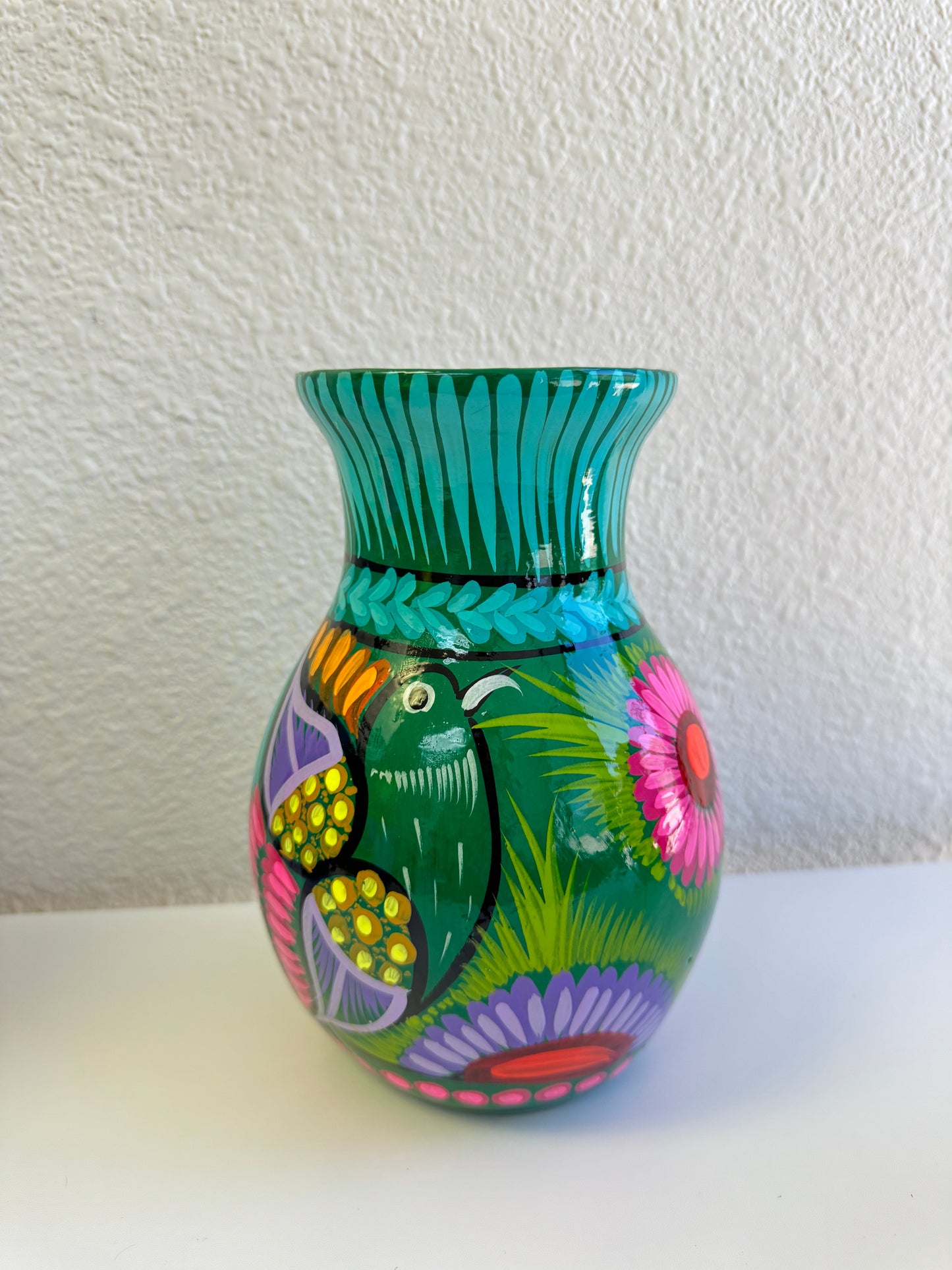 Flower Vase hand made in Mexico