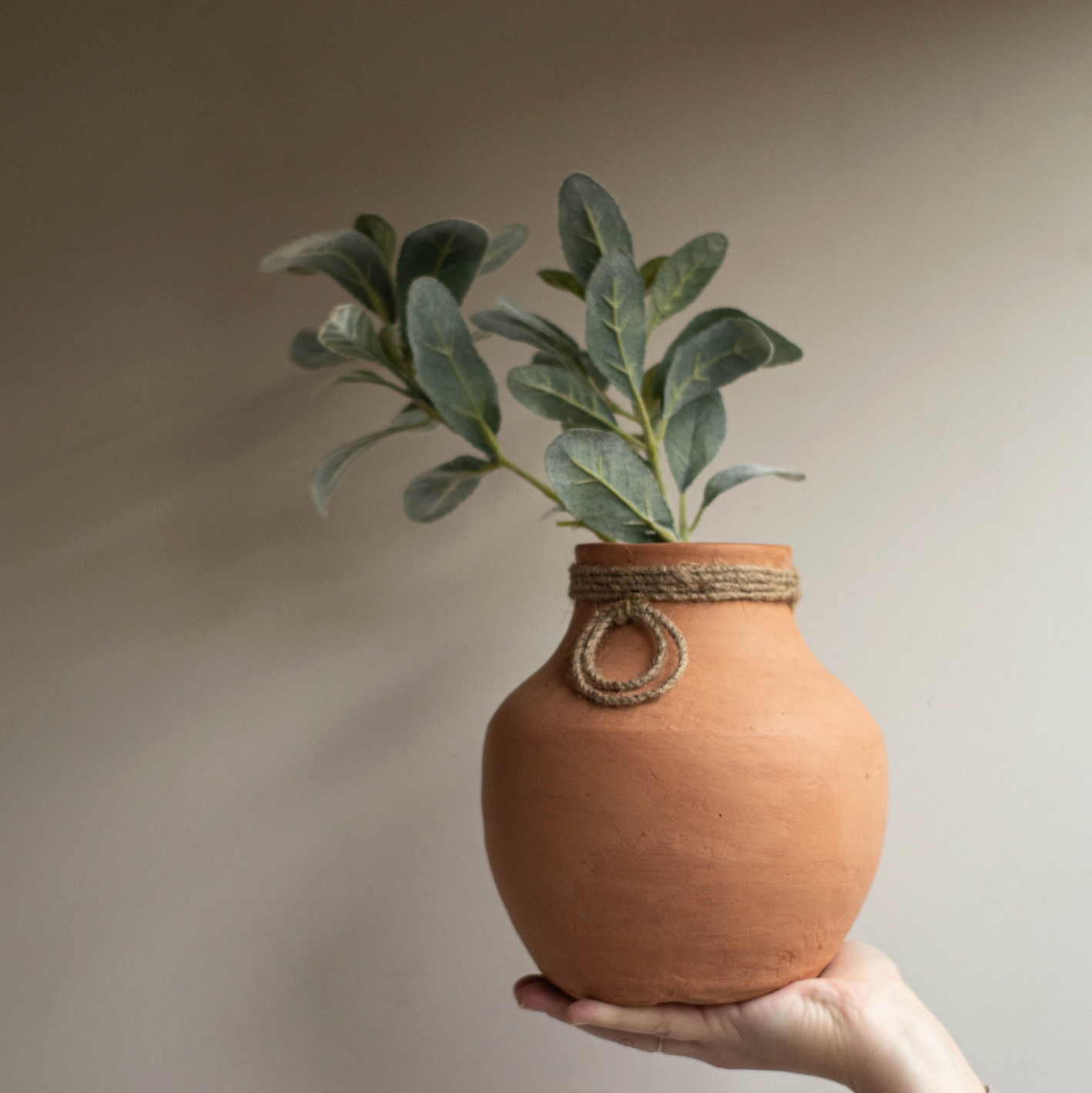 Ezekiel Terracotta Decorative Vase