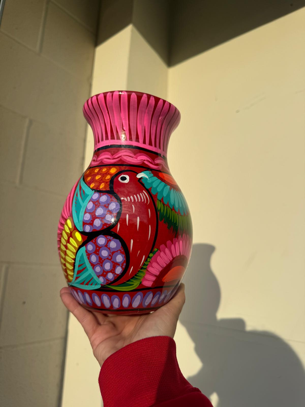 Flower Vase hand made in Mexico
